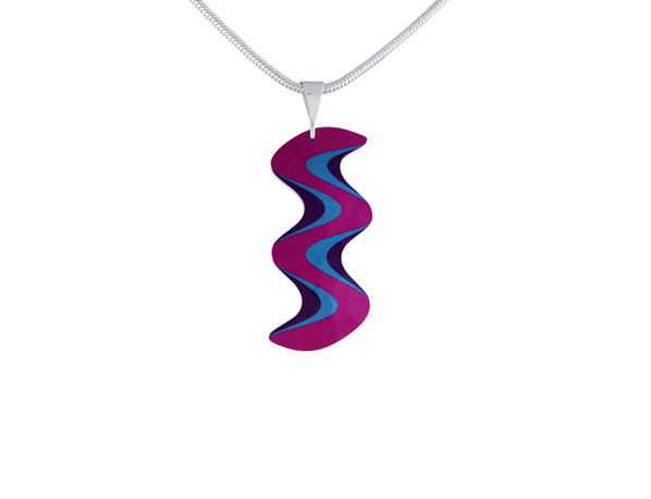 Wave Purple pendant