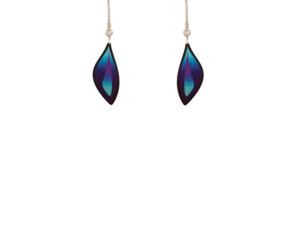 Ocean Purple small earrings