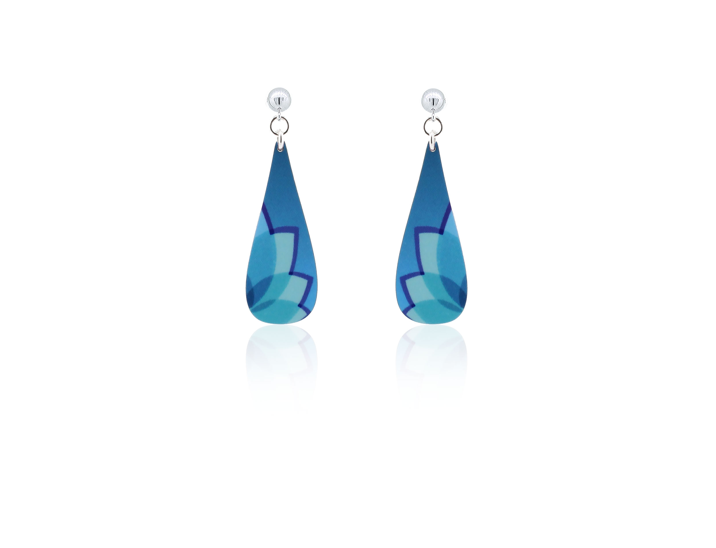 Silhouette Turquoise Earrings