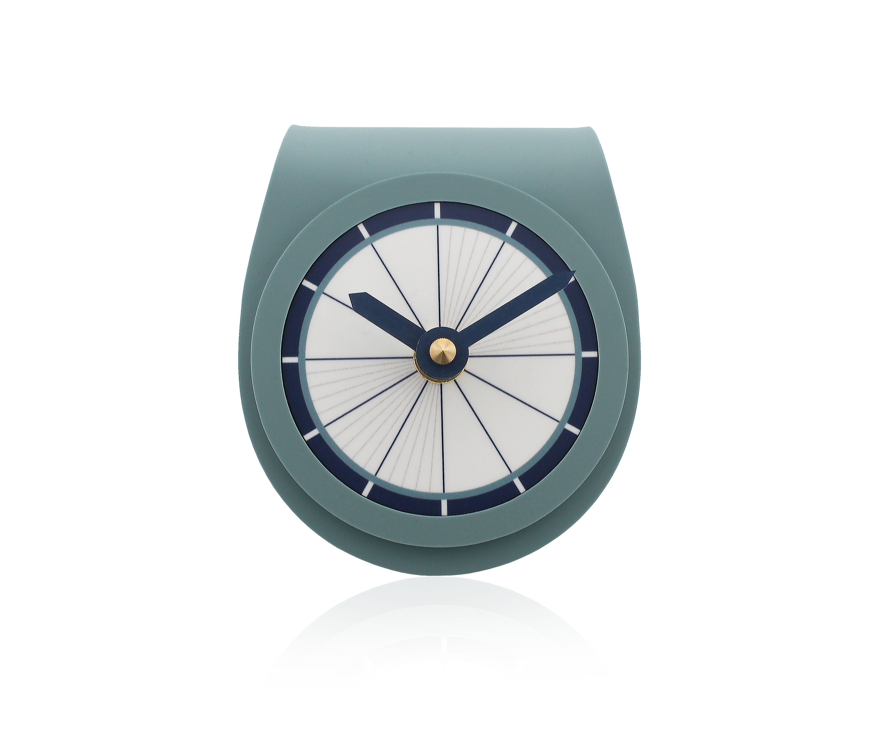 Solo Sychronise Blue Desk Clock